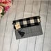 Buffalo Plaid Clutch Wristlet Purse