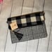 Buffalo Plaid Clutch Wristlet Purse