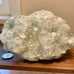 Diamond Apophyllite HQ Cluster Geode with Peach Stilbite 1.63lb