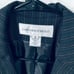 Jones New York Suit Womens Blazer Pants Suit Dark Brown, Pinstriped Size 6