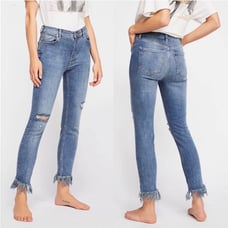 Free People Fringe Ankle Jean