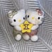 Hello Kitty Sanrio 2000 Zodiac Gemini Plush 4 Pre-Owned