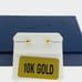 10K Gold Earrings for Women/Girl, Best Gift for Women/Girl, US110K1060