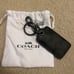 Coach Signature Bottle Opener Key Fob with Dust Bag
