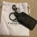 Coach Signature Bottle Opener Key Fob with Dust Bag