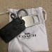 Coach Signature Bottle Opener Key Fob with Dust Bag