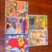 5 vintage puzzles bundle 1960s and one newer Pooh