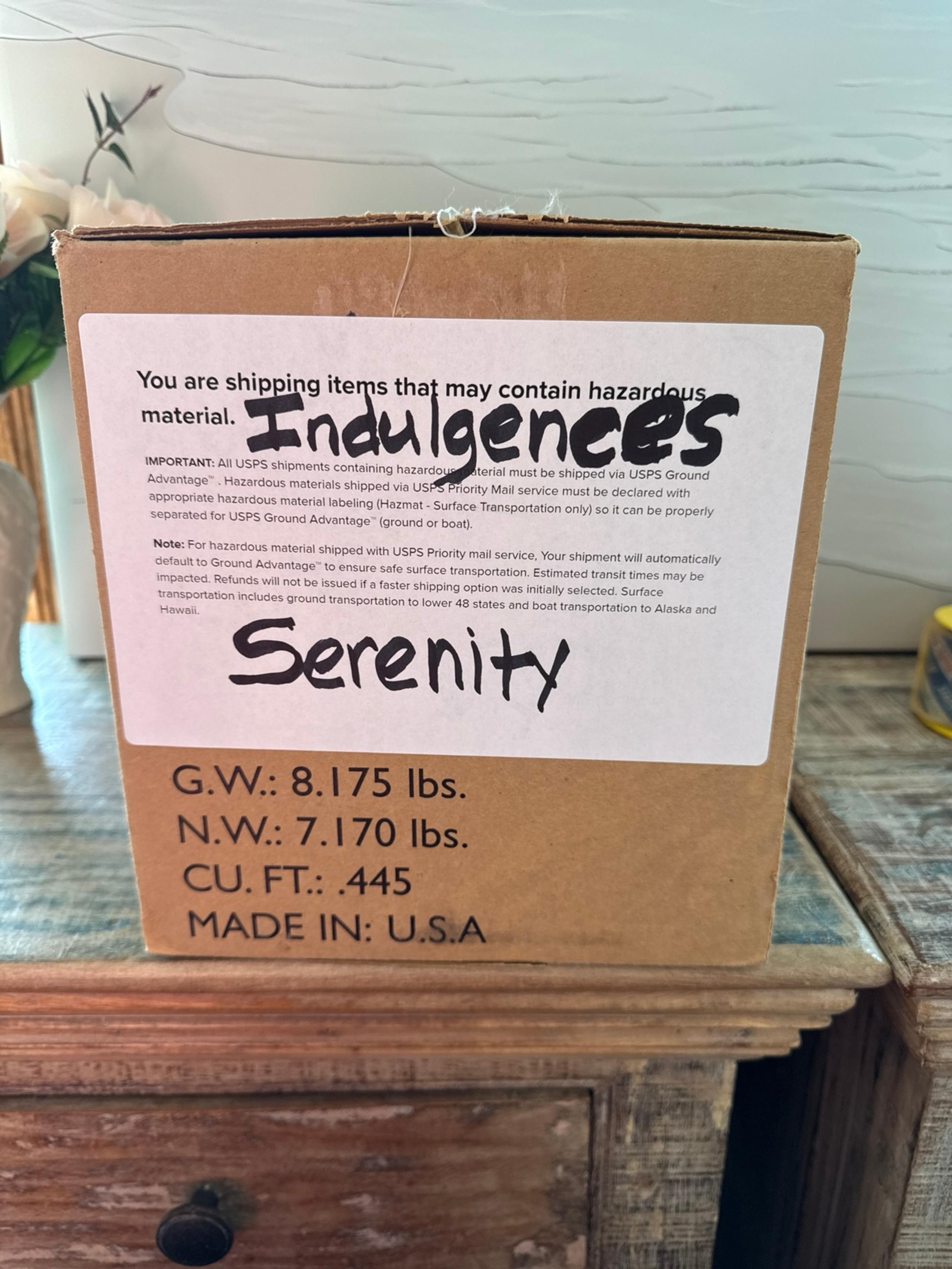Partylite 3-Wick Candle  6 x 8 Serenity NEW**********