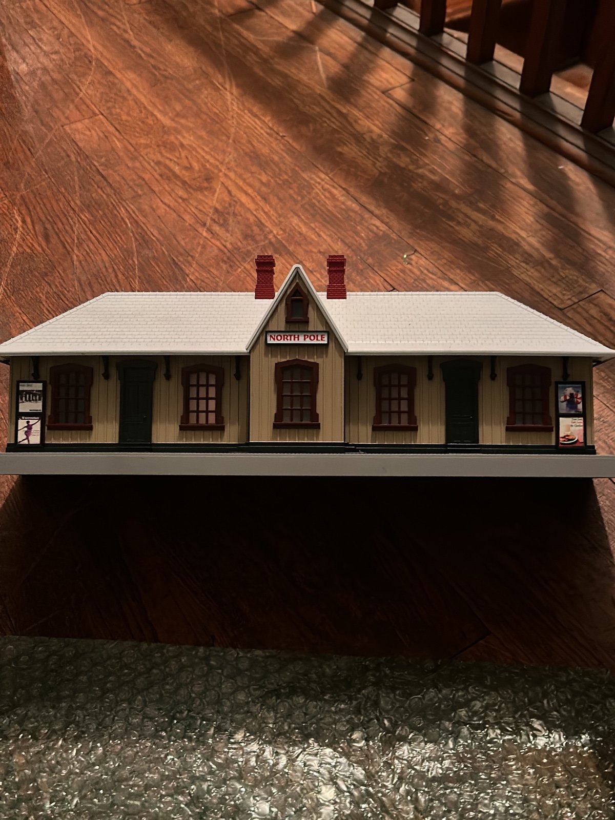 Vintage North Pole Scale Railroad Train House