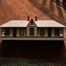 Vintage North Pole Scale Railroad Train House