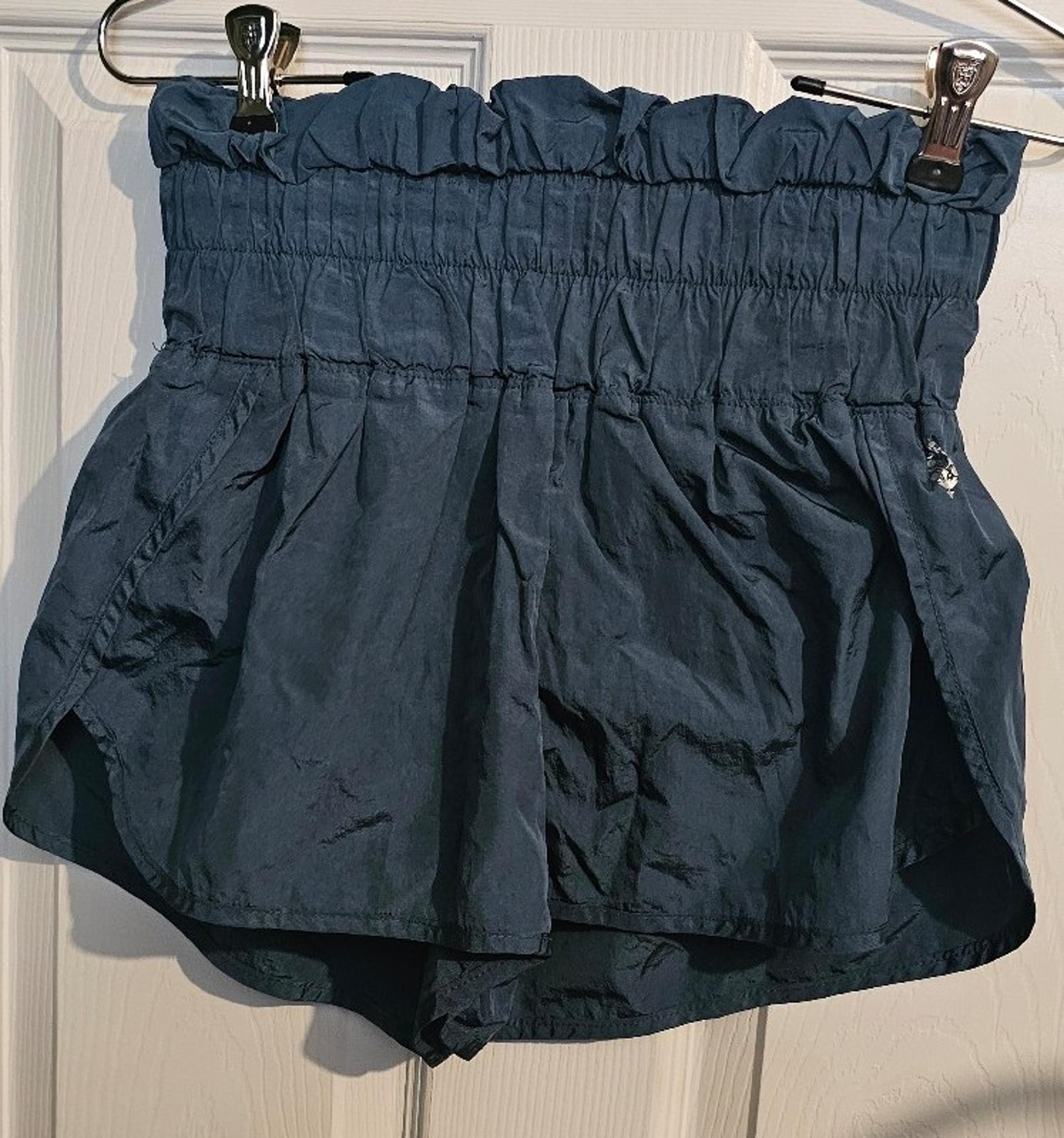 Free People FP Movement Womens Active The Way Home Running Shorts Size S Teal