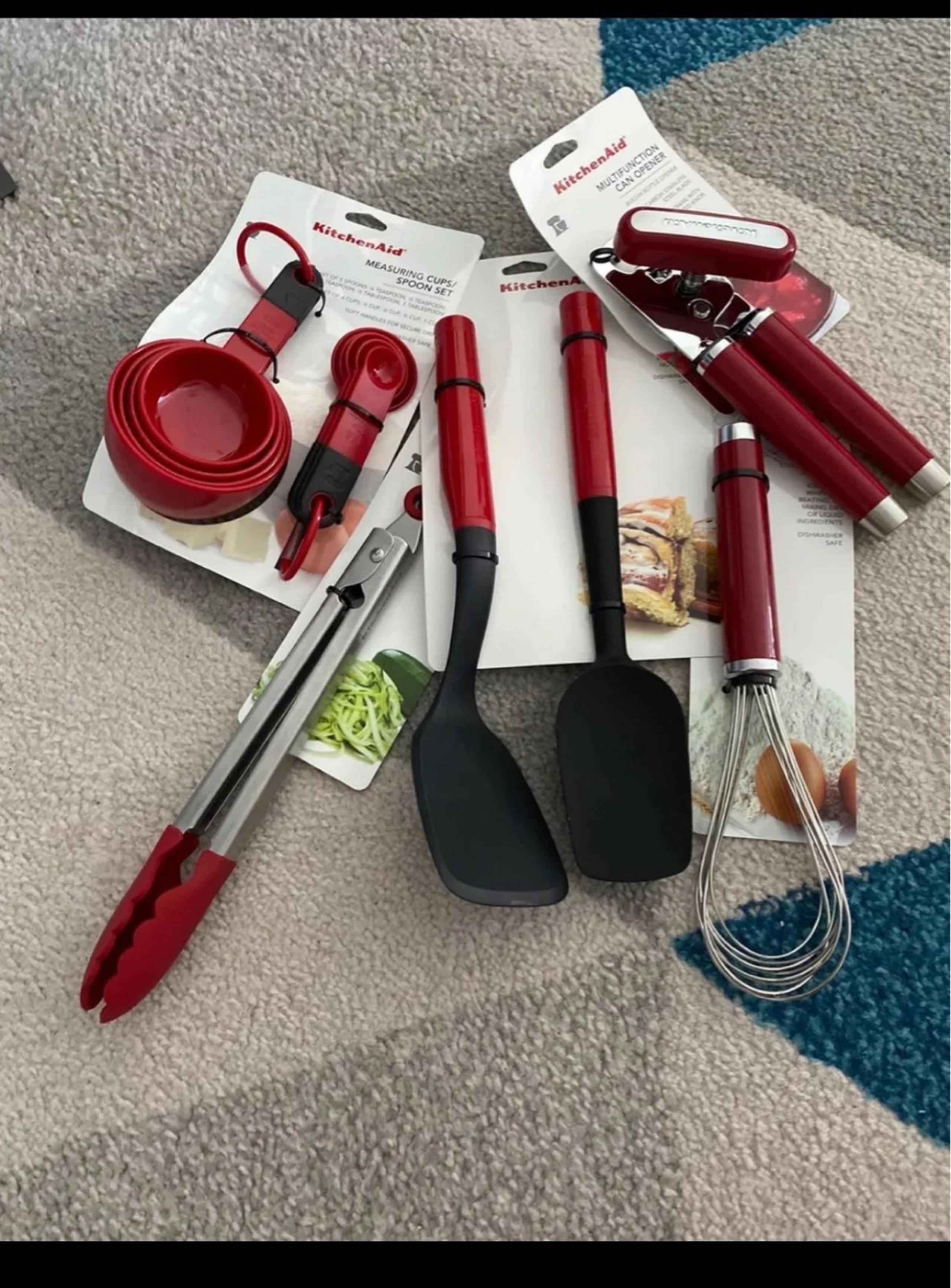 KitchenAid Red Kitchen Utensils Set