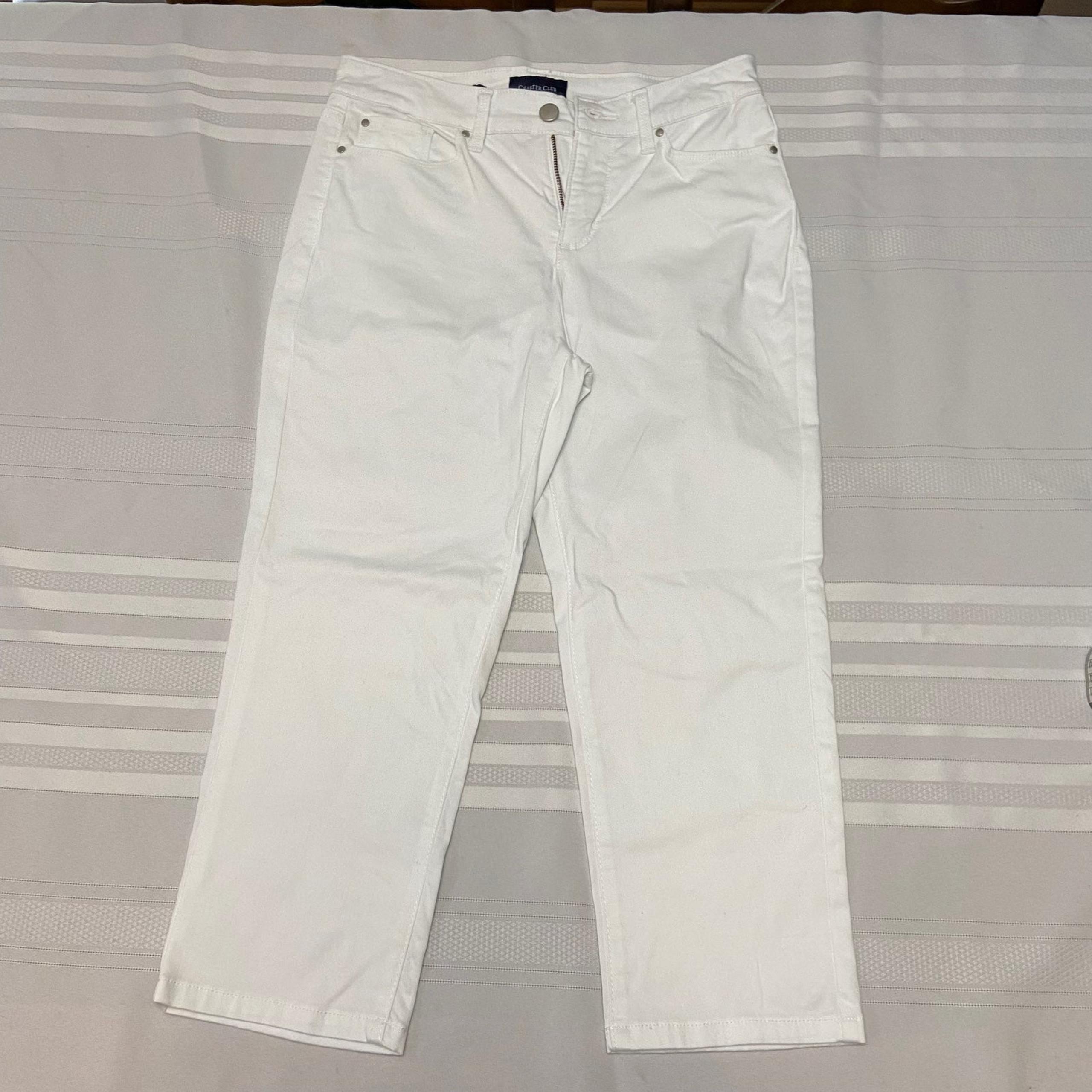 White Womens Charter Club Bristol Capris size 6P