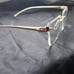 Jeyz Oldschool Clear & Gold Panther Sunglasses