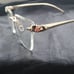 Jeyz Oldschool Clear & Gold Panther Sunglasses