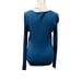 Veronica Beard Clara Rib Top in Cornflower Blue Large
