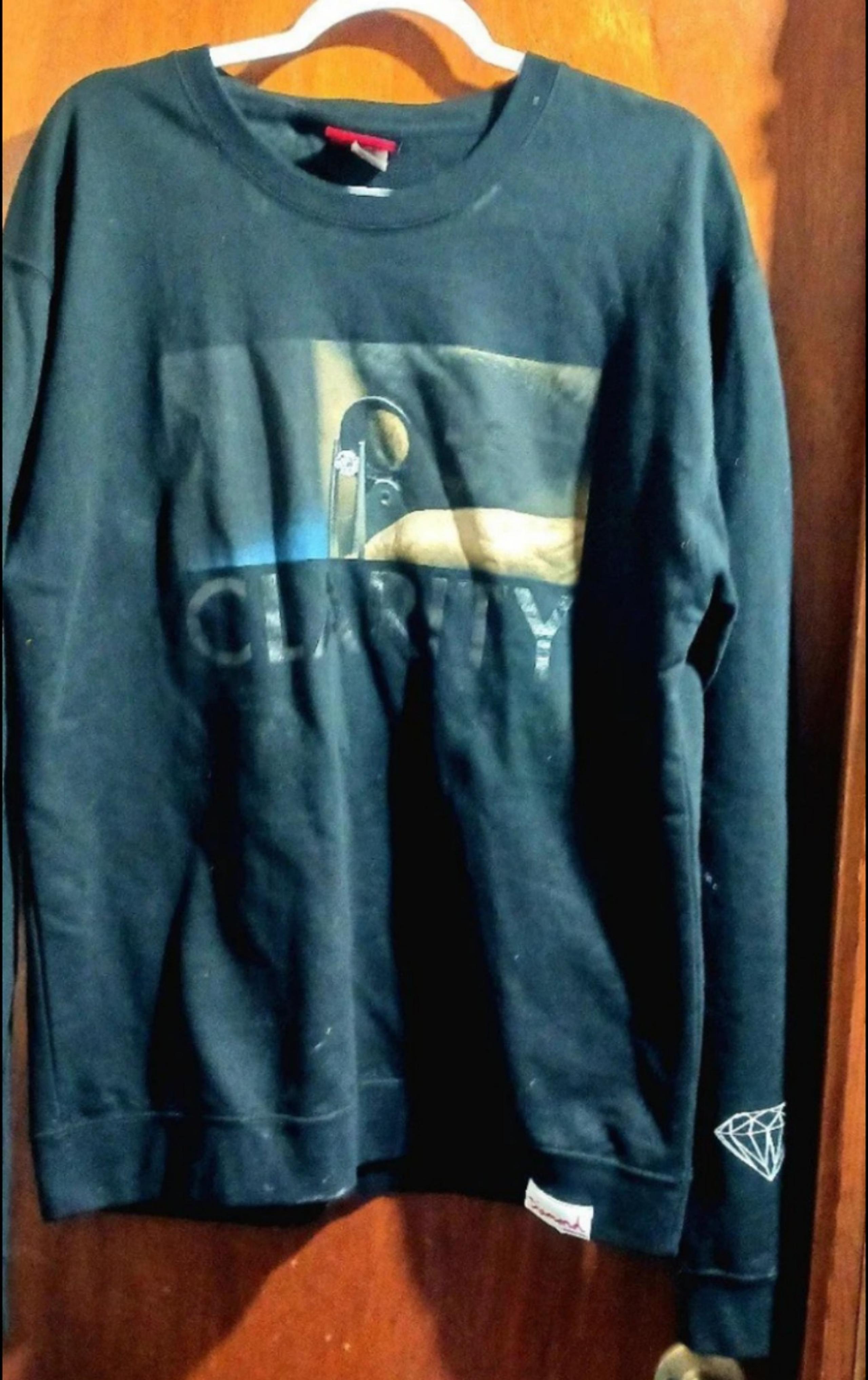 Men's Diamond Supply Co Pullover Sweater, Size Large