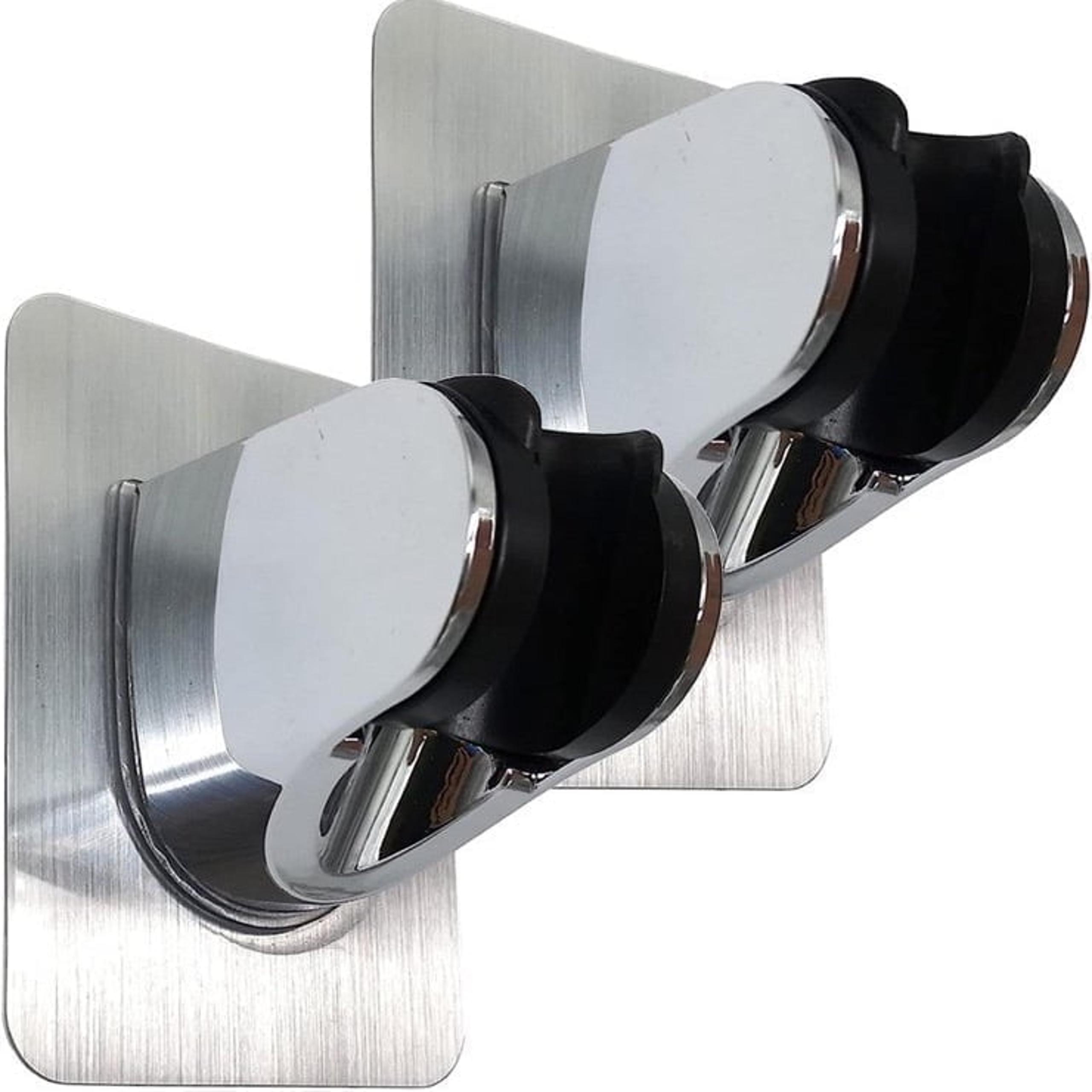 Shower Head Holder 2 Pack Strong Adhesive Adjustable Handheld Shower Wand Holder