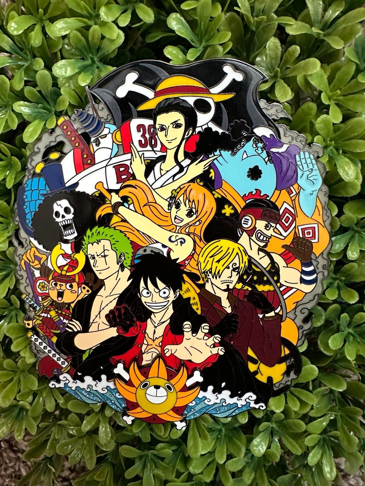 One Piece Jumbo Enamel Pin