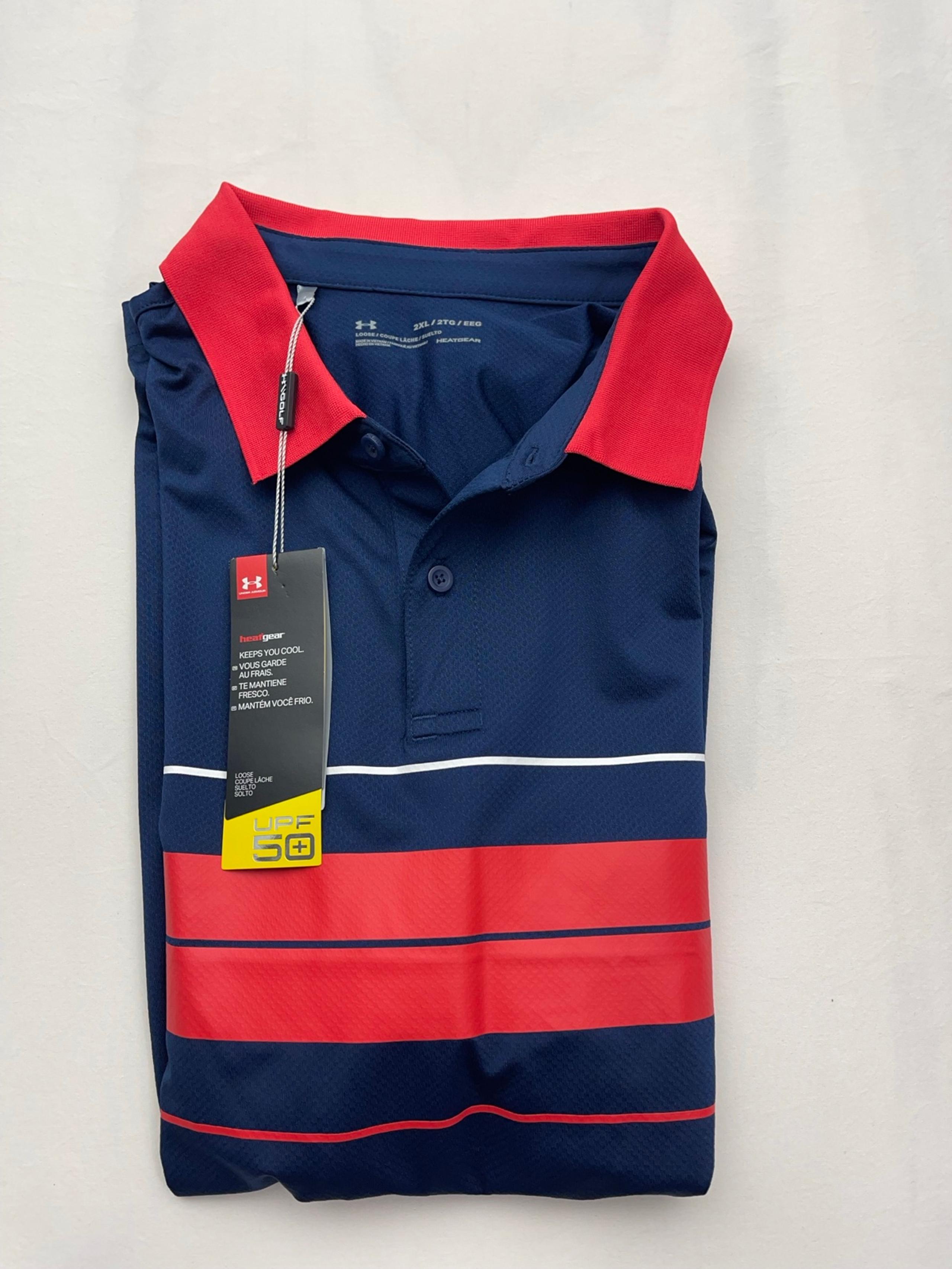 NWT Under Armour Mens Polo Shirt Size XXL