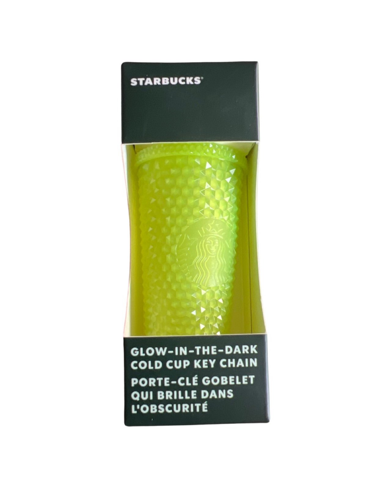 Starbucks limited edition glow in the dark key chain 2022
