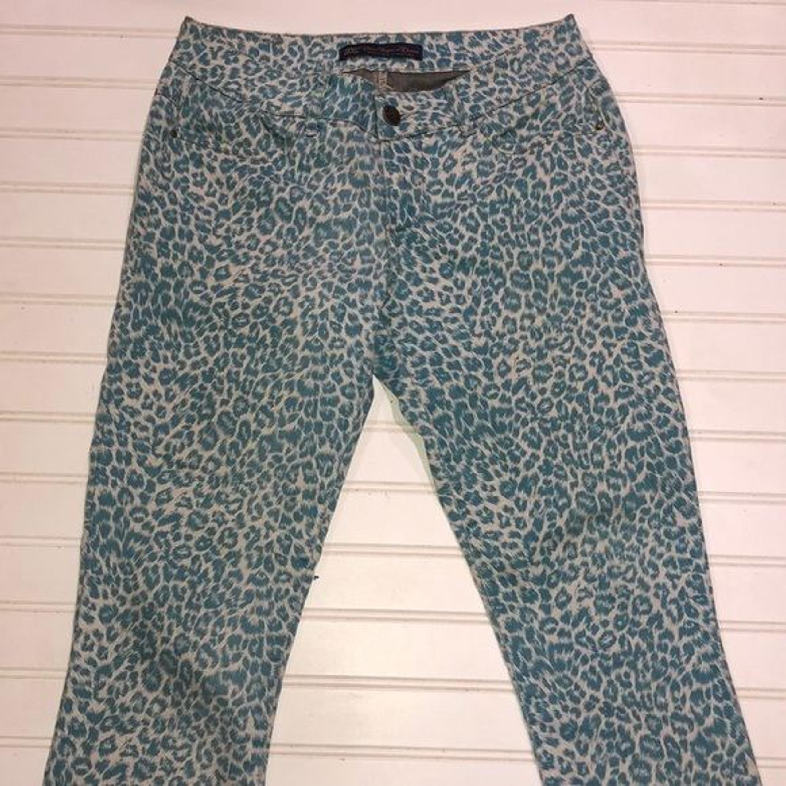 Divine Rights of Denim animal print jeans