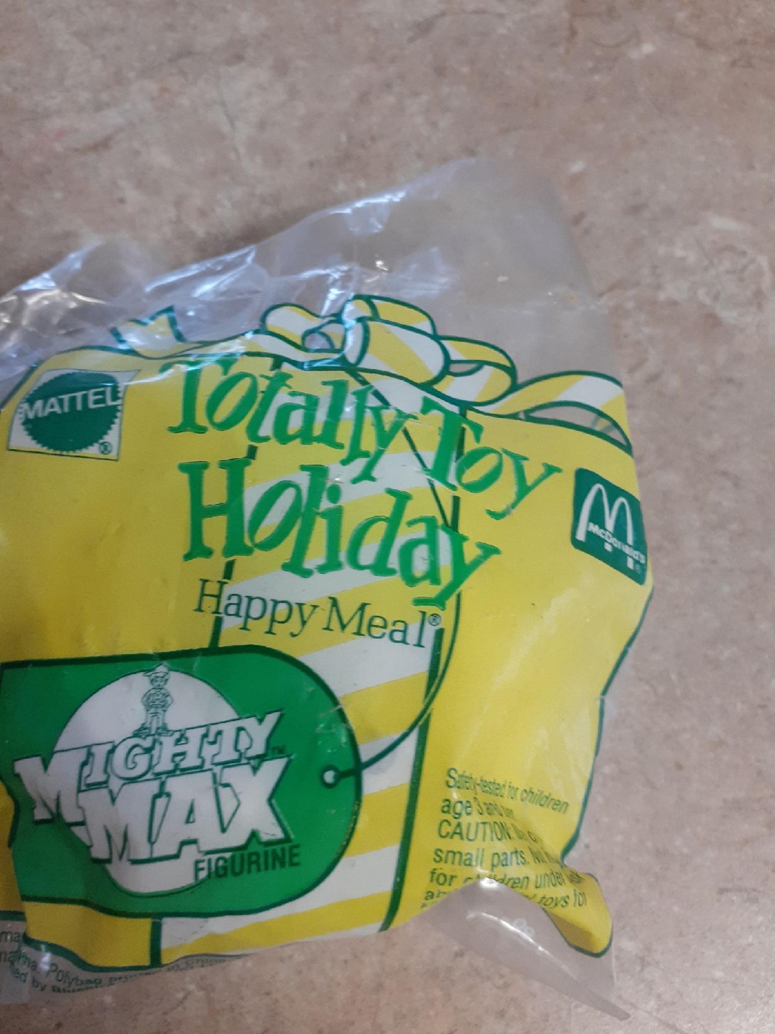 McDonalds happy meal toy