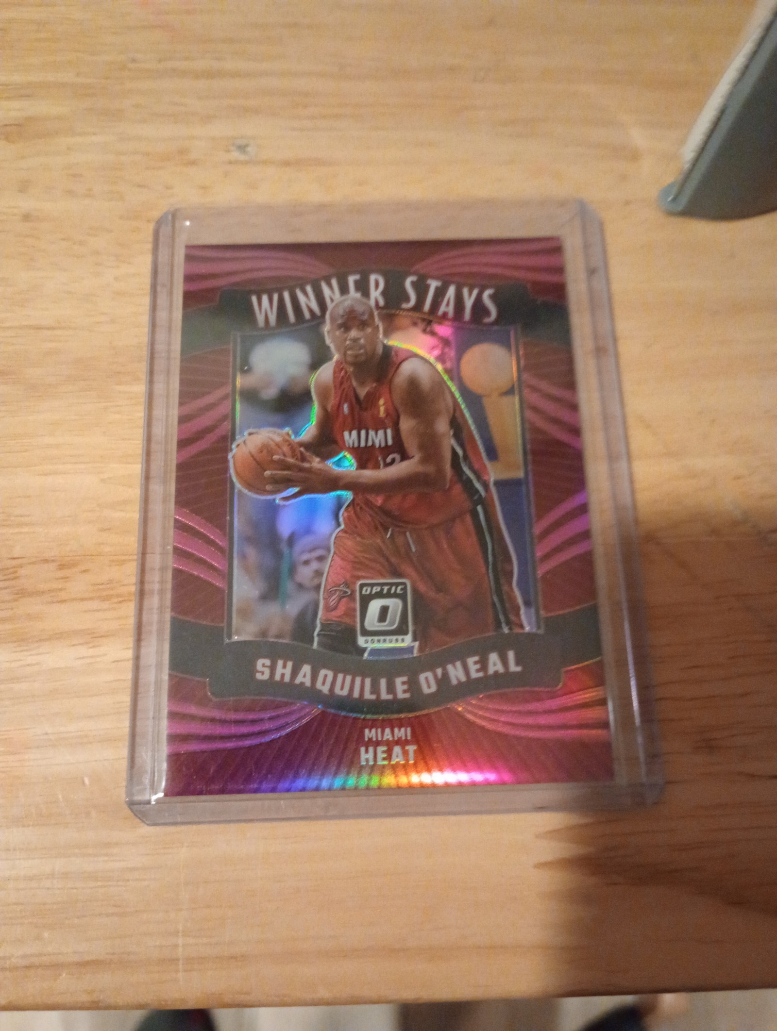 2023-24 Optic Shaquille O'Neal Winner Stays Pink SSP 1/25!!!