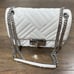 MICHAEL KORS Peyton Patent Leather Shoulder Bag Optic White