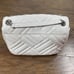 MICHAEL KORS Peyton Patent Leather Shoulder Bag Optic White