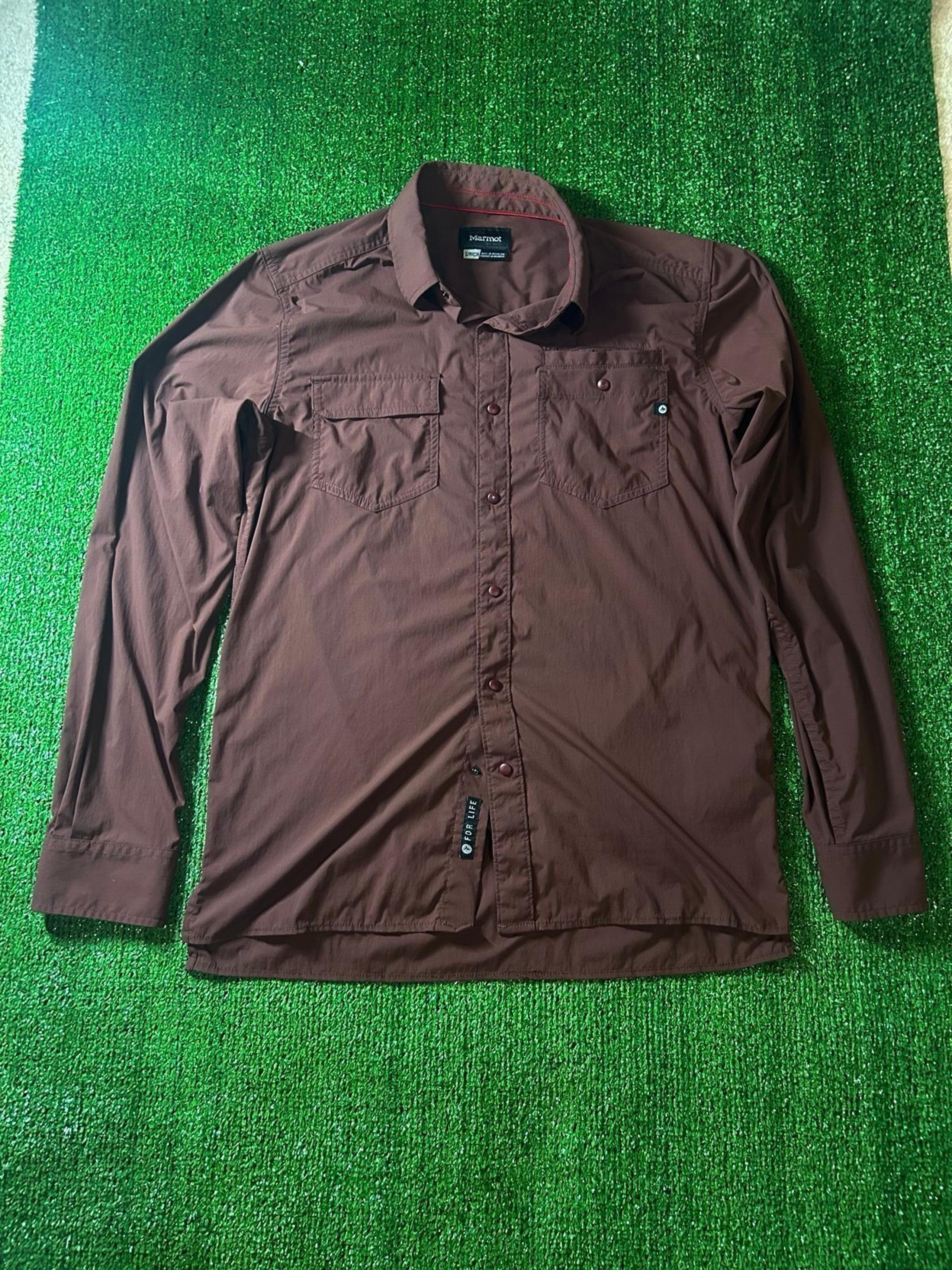 Marmot Long Sleeve Button Up Small