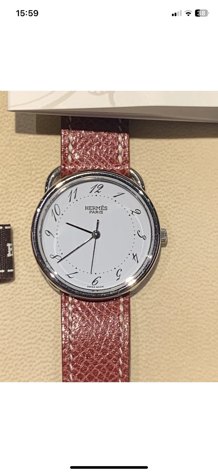 NEW Hermes Arceau 32 mm quartz