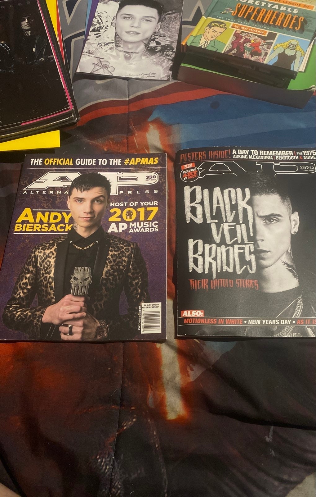 Alternative Press :: Black Veil Brides/Andy Biersack Magazines