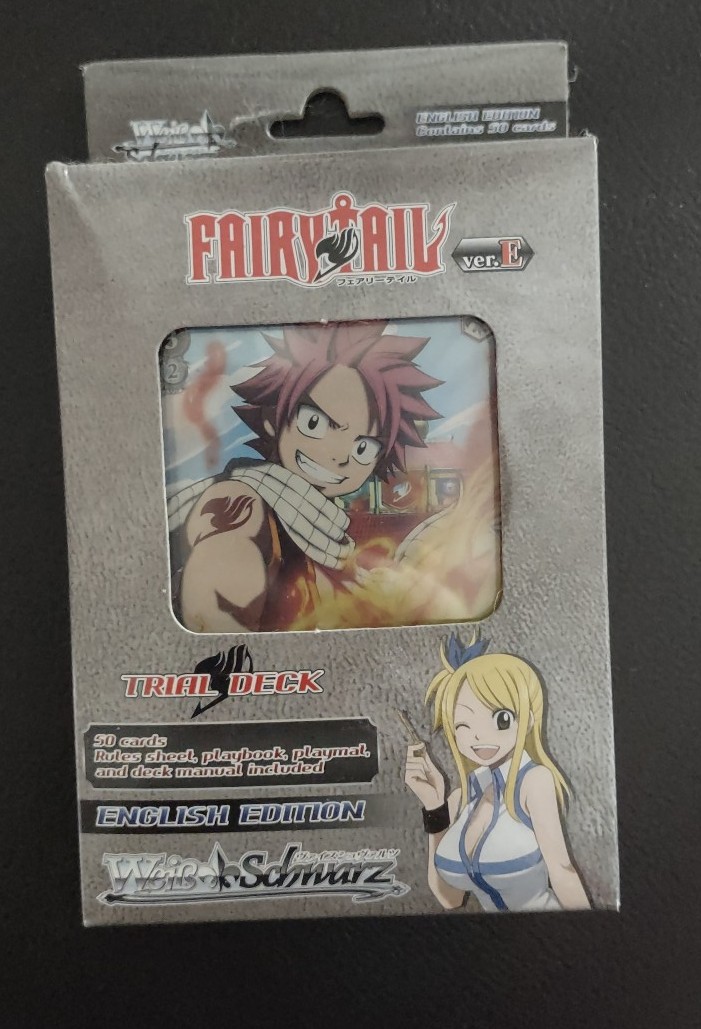 Fairy tail trial deck Weiss Schwartz tcg card urza