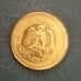 MEXICAN REAL GOLD 2.5 PESO COIN