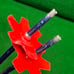 Vintage 70s Marker Ski Poles With Scott Pistol Grips 120cm 48”