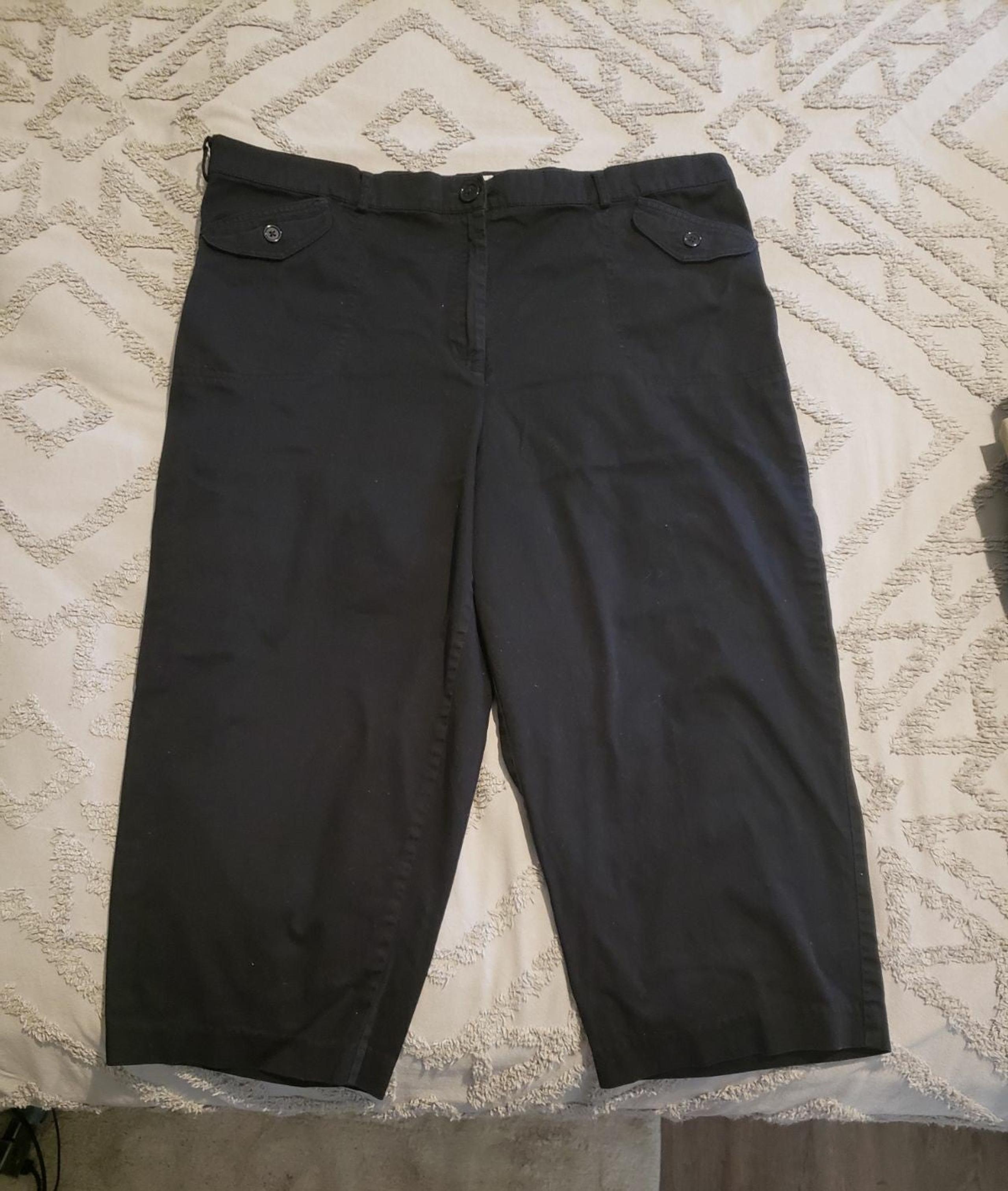Black Capri Pants Sz. 18W