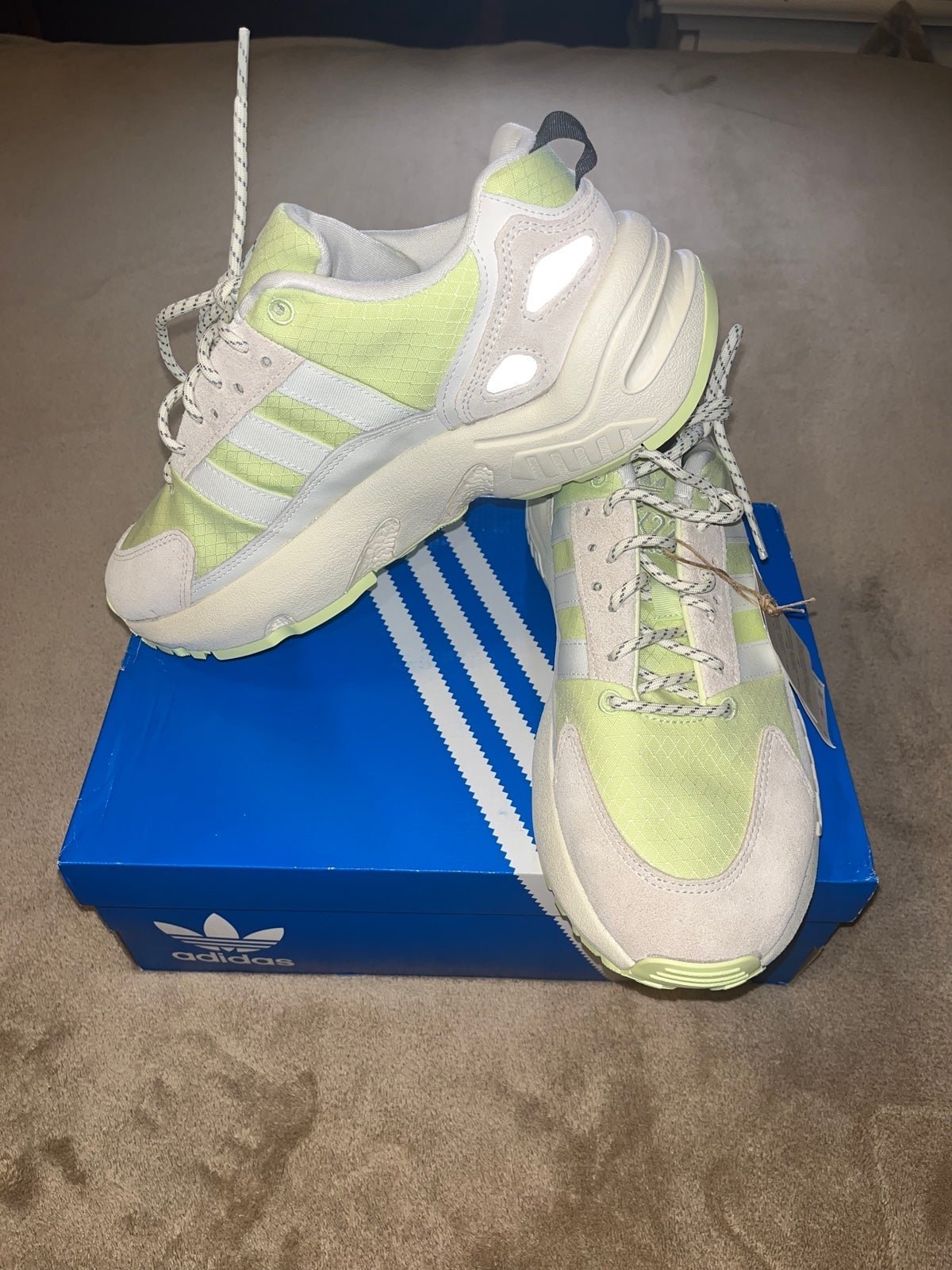 Adidas ZX 22 Boost 'Sand Yellow Tint”. | Mercari