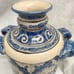 Vintage Chinoiserie Style Hand Painted Vase
