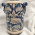 Vintage Chinoiserie Style Hand Painted Vase