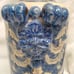 Vintage Chinoiserie Style Hand Painted Vase
