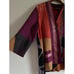 Ali Miles XL Jacket Artsy Abstract Funky Geometric Swing Button Up Wearable