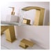 Modern gold bathroom faucet