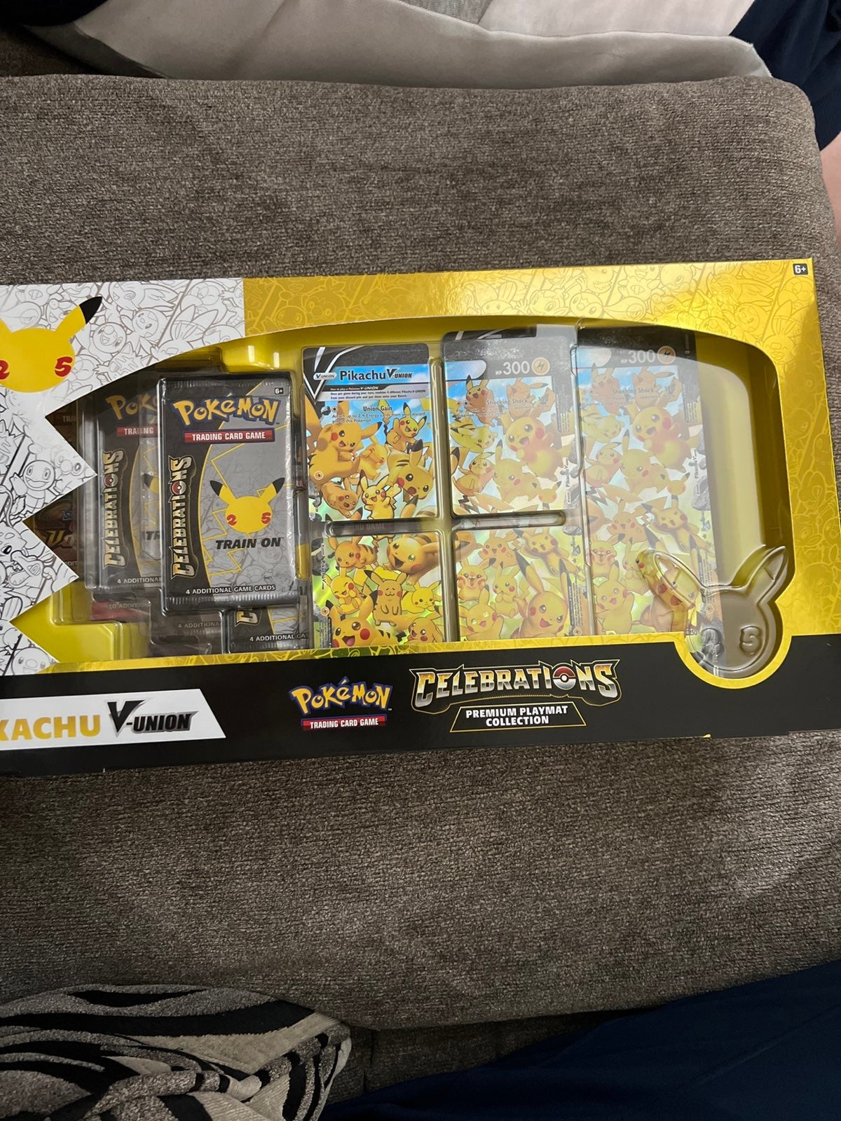Pokemon Celebrations PREMIUM PLAYMAT Pikachu V-Union Special Collection(IN HAND)