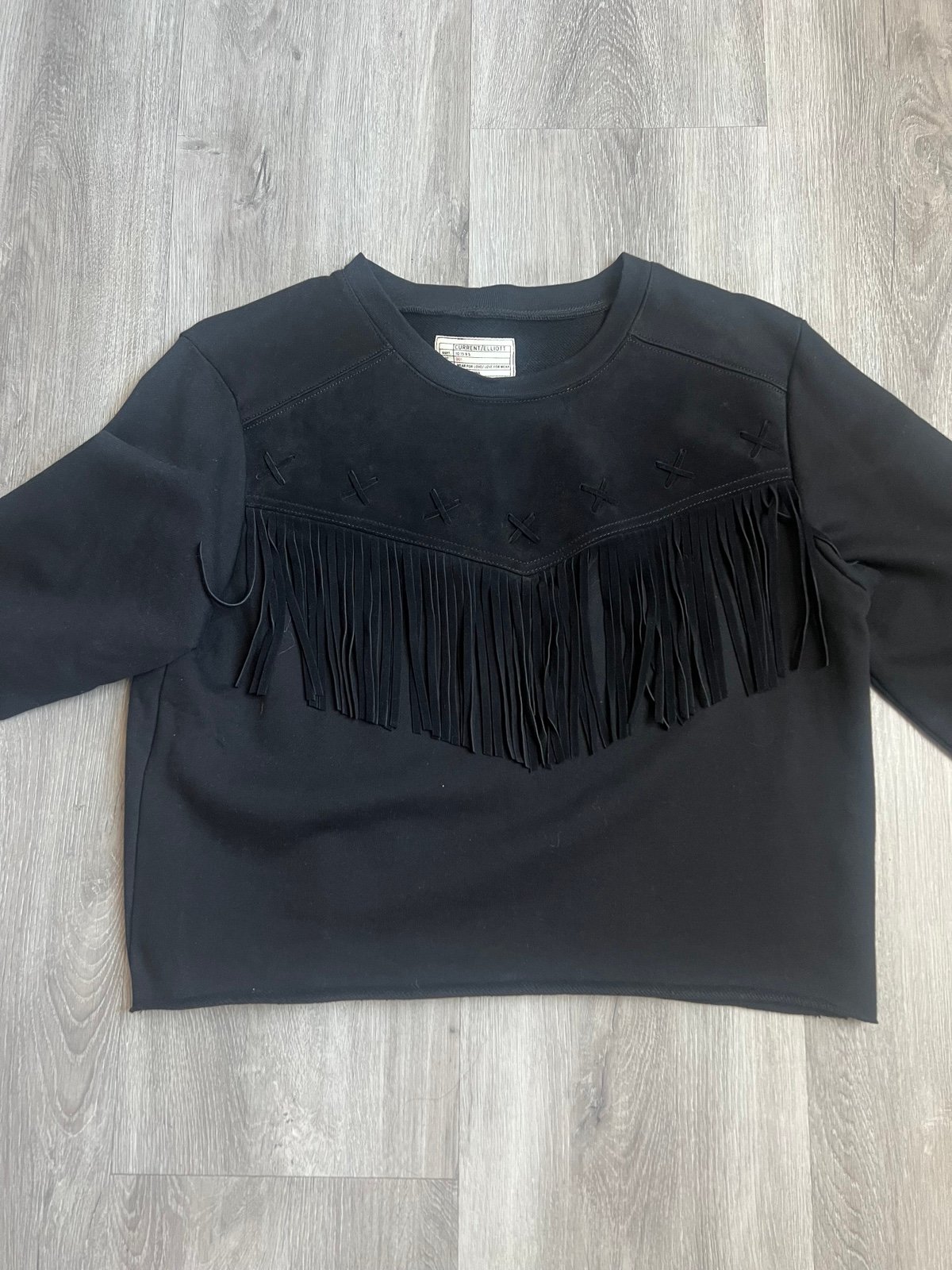 Current/Eliott The Suede Fray Popover