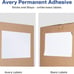 Avery Half Sheet Printable Shipping Labels, 5.5 x 8.5\