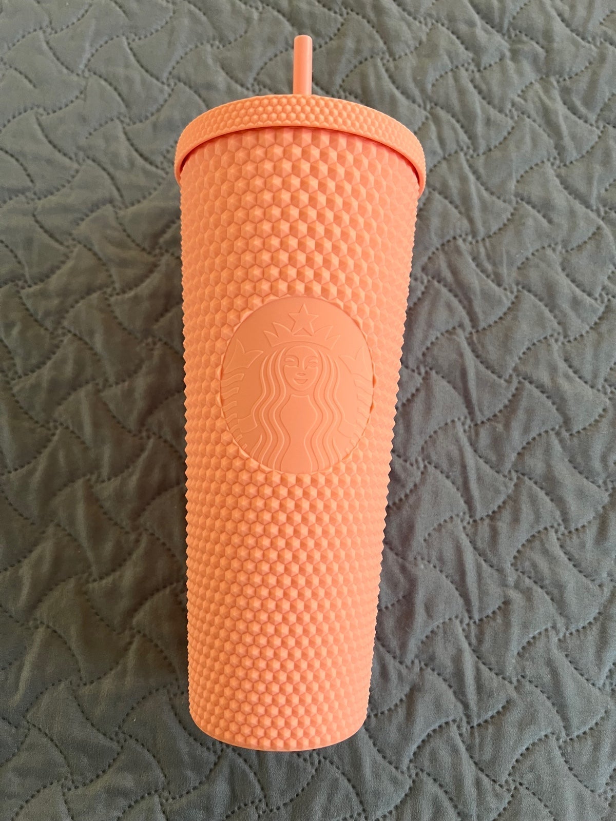 Starbucks tumbler matte pink China old edition