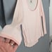 Faceplant Dreams Pajama Top Womens Medium Pink Bamboo Long Sleeve Lined Soft