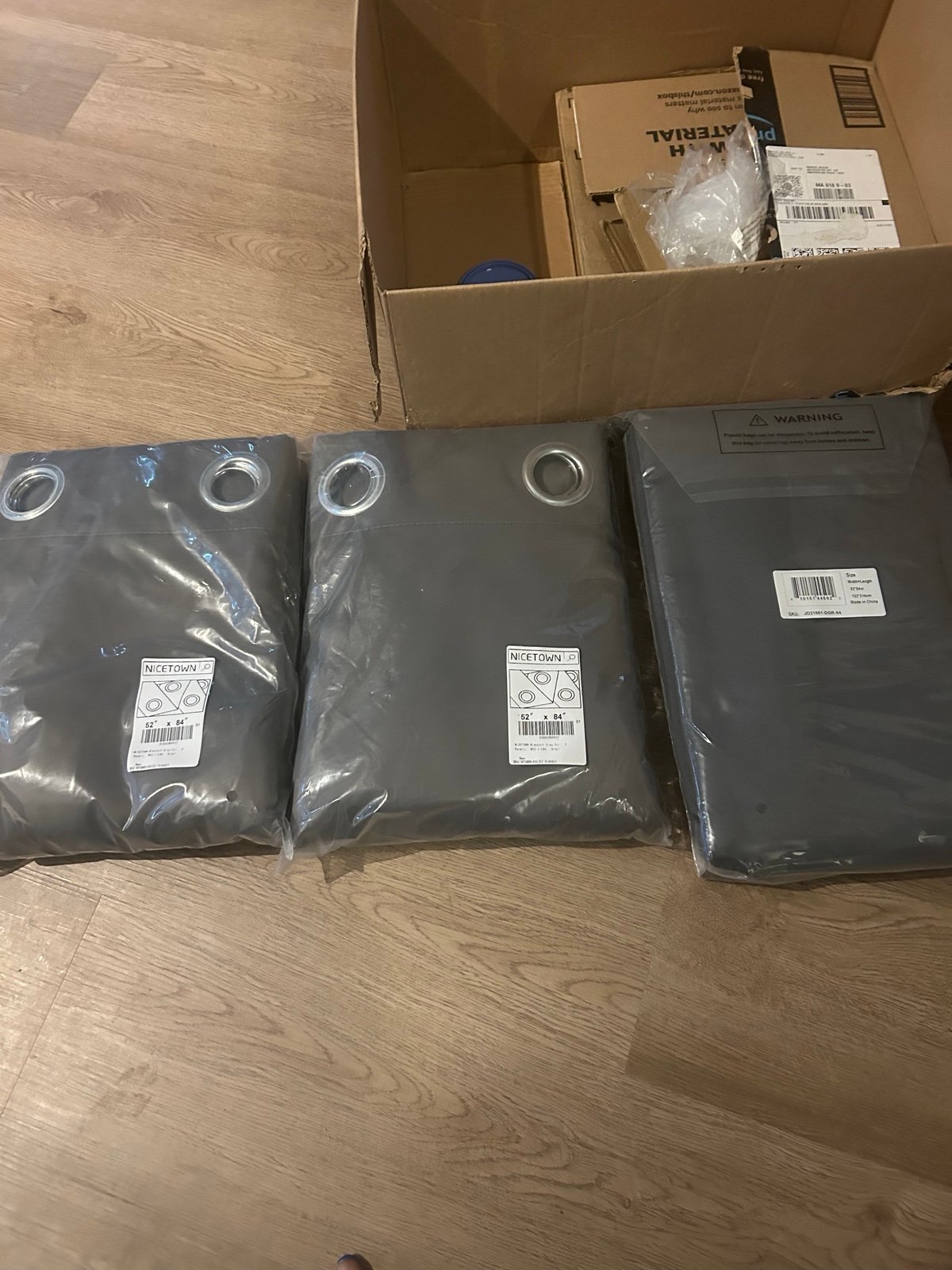 blackout curtains