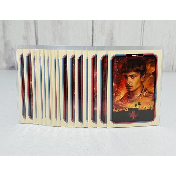 2022 Zerocool Stranger Things Character Base 18 Card Set Complete